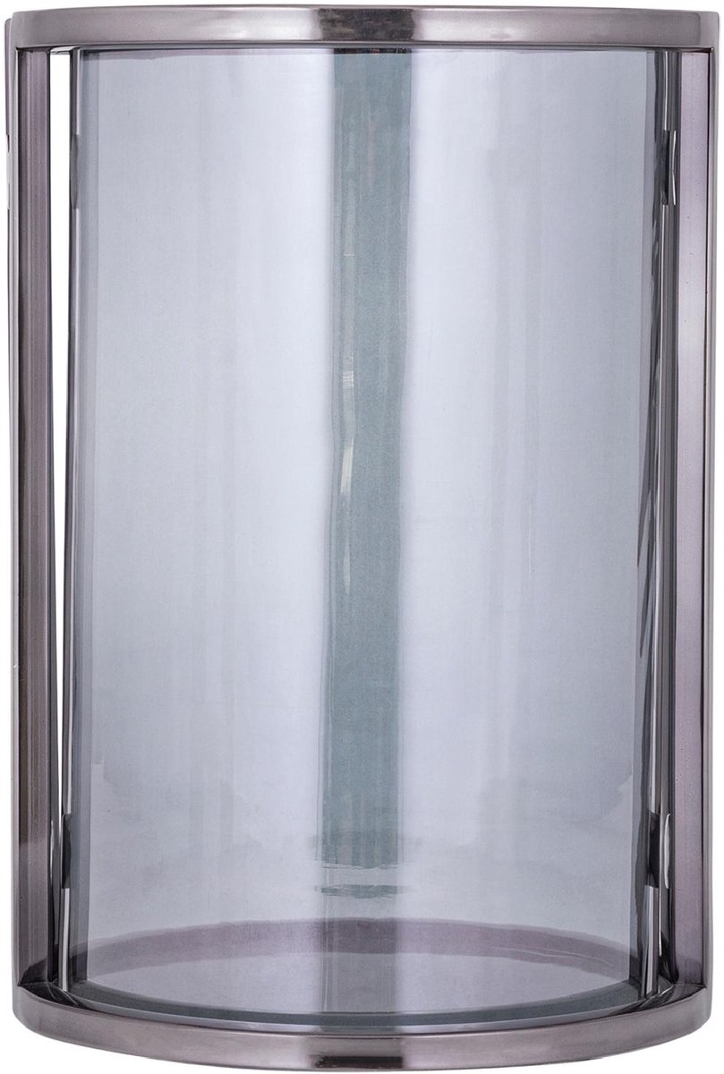 PTMD Windlicht Jarie - Zwart - 23x23x33cm