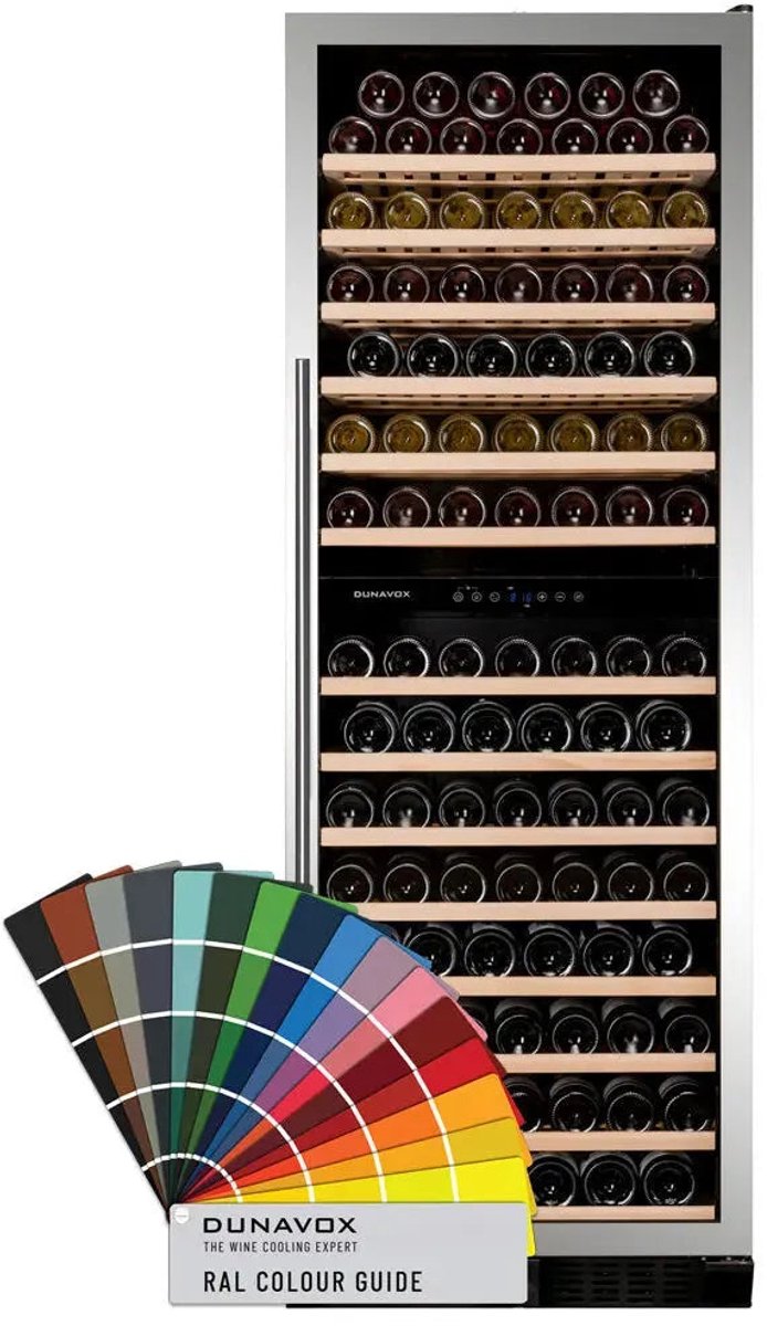 Dunavox Grande-181 Wijnkoelkast DX-181.490DCK 2 Zones RAL Kleur RAL Kleur