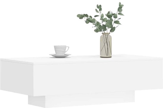 vidaXL Salontafel 100 x 49,5 x 31 cm Bois Noir - Table basse - Tables basses - Table d'appoint - Table