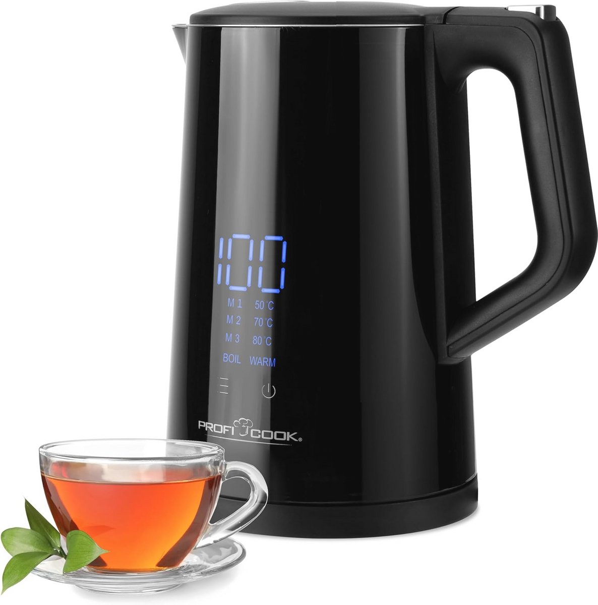 Waterkoker met Temperaturinstelling en Warmhoudfunctie | 1,7 Liter | BPA-vrij
