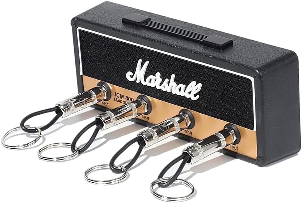 Guitar Amplifier Key Holder - Wall Mounted Storage for Music Lovers