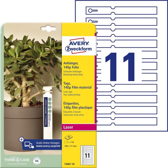AVERY visitekaarten Quick&Clean 220 g/m² - Muijs-Online