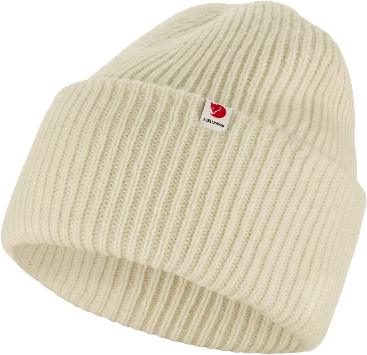 Fjällräven Heavy Beanie - Unisex Mutsen - Chalk White