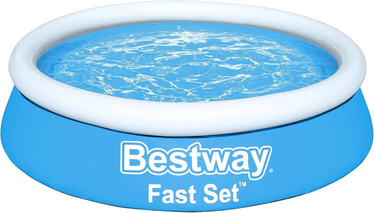 Rond Fast Set Zwembad zonder Pomp - 183 x 51 cm - Blauw