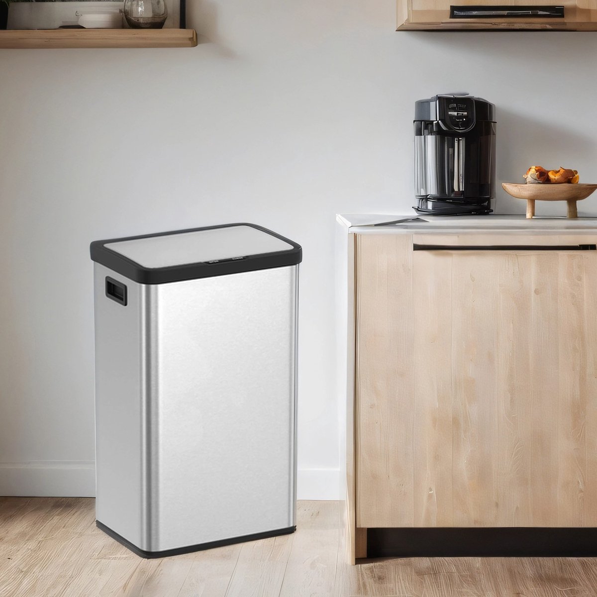 Sensorprullenbak – Automatisch – RVS – Softclose
