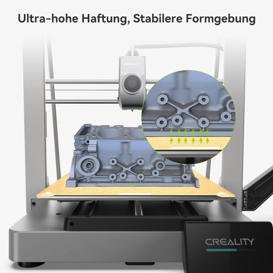 Tronxy Verwarmde Bedsticker – 255x255 Mm, Zelfklevend, Hittebestendig – Voor PLA En ABS Op 3D-printers