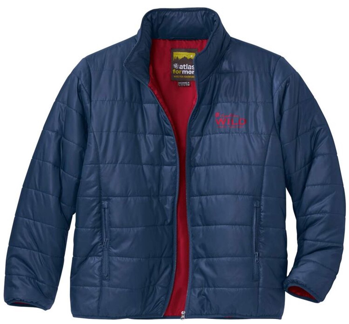 ATLAS FOR MEN - Gewatteerde jas Wild Territory - Heren - Verkrijgbaar in grote maten - XXL