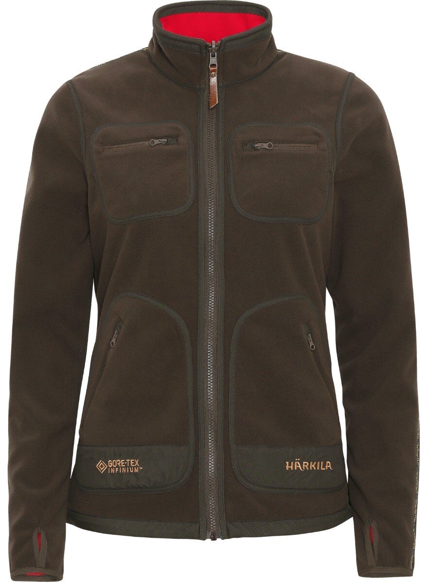 Härkila Kamko Dames fleece Windbreaker Winddicht Fleece Outdoor Fleece Cypress