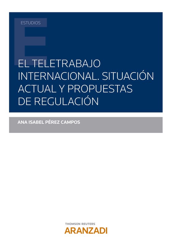 El teletrabajo internacional. Situación actual y propuestas ... - cover