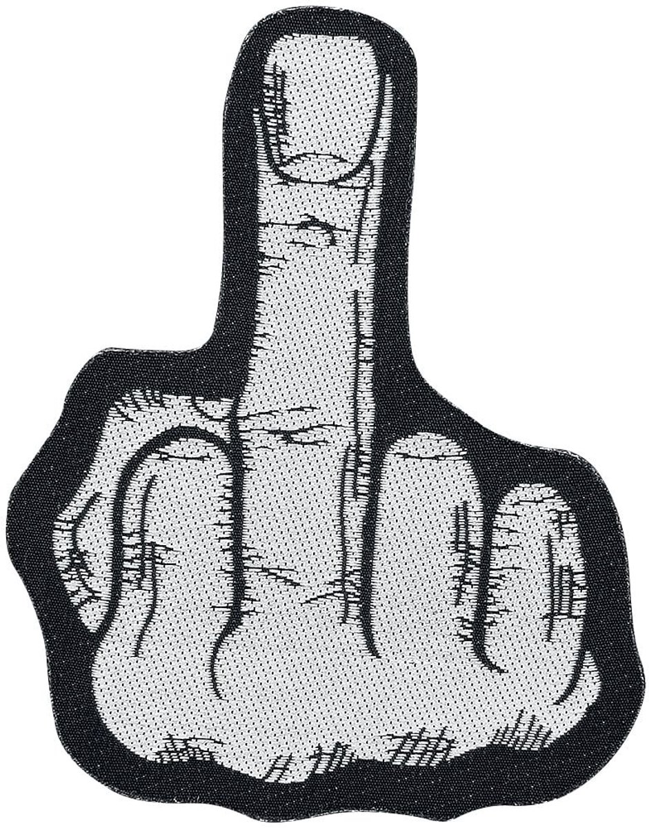 Generic Patches Patch FUCKFINGER (PATCH) Zwart