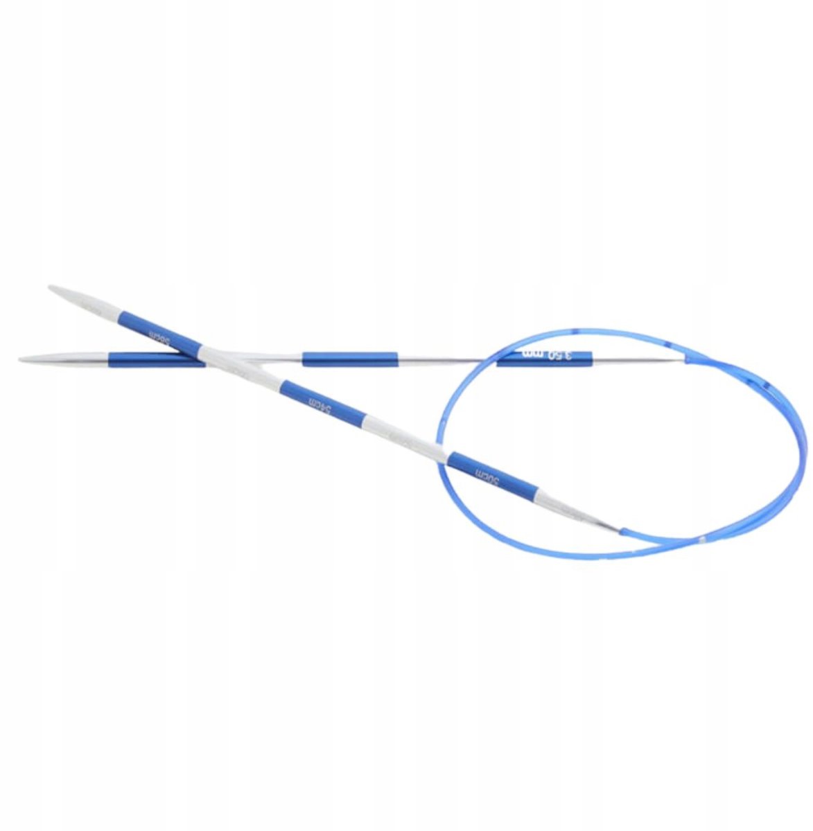 Aluminium Breinaalden met Kabel 60cm - 2.25mm