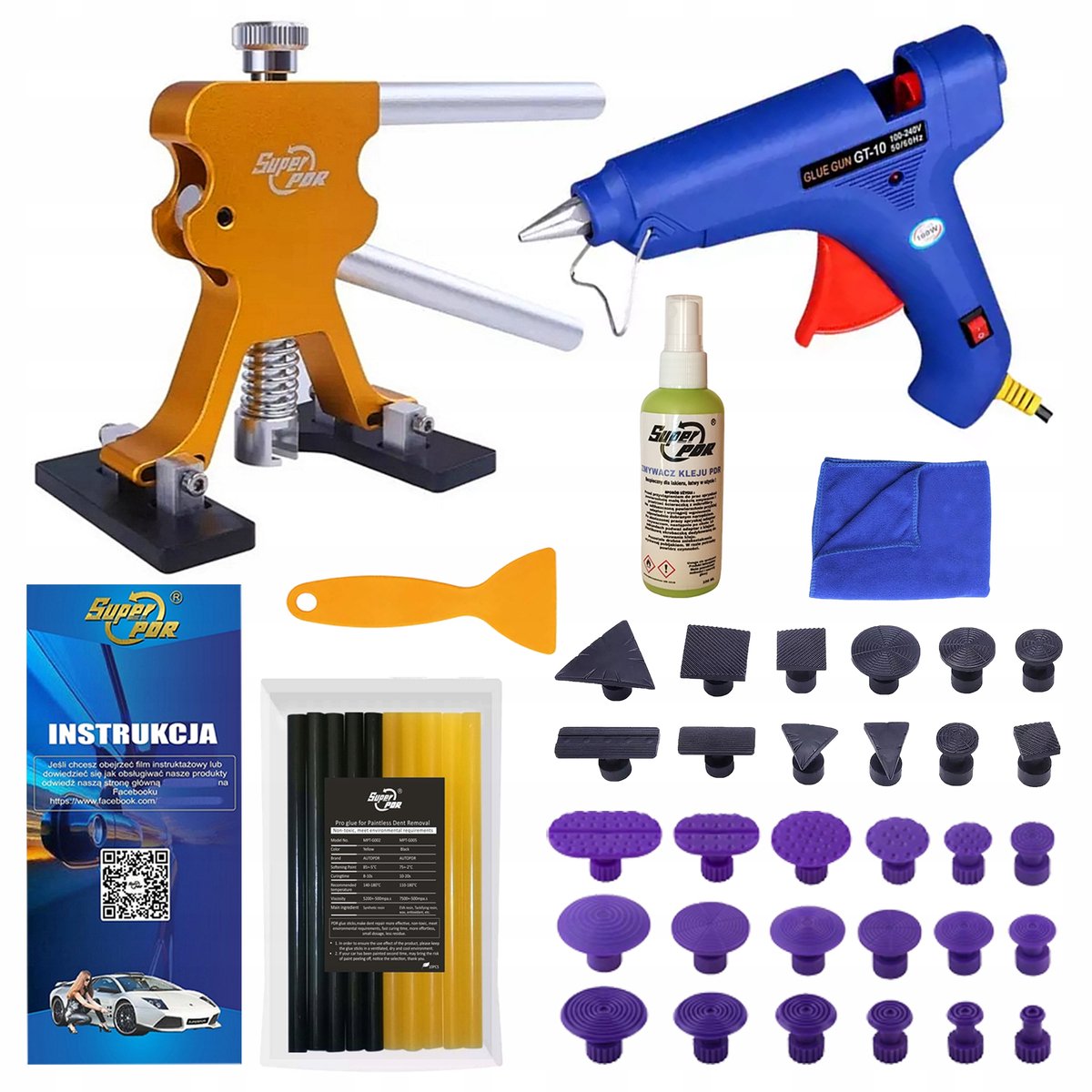PDR Set: Deukverwijdering Auto - Professionele Kit