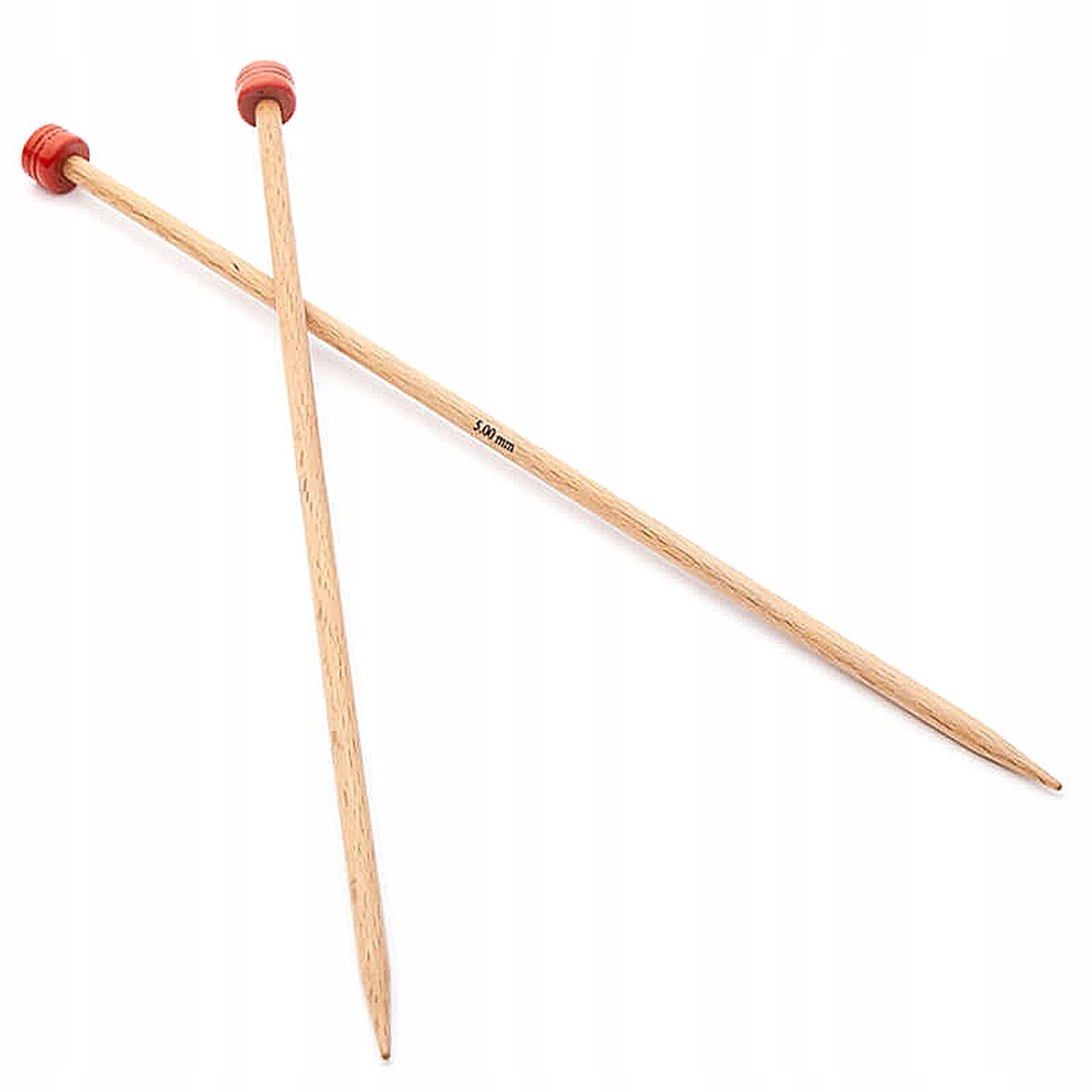 KnitPro Basix Rechts Houten Breinaalden 6.00mm 30cm