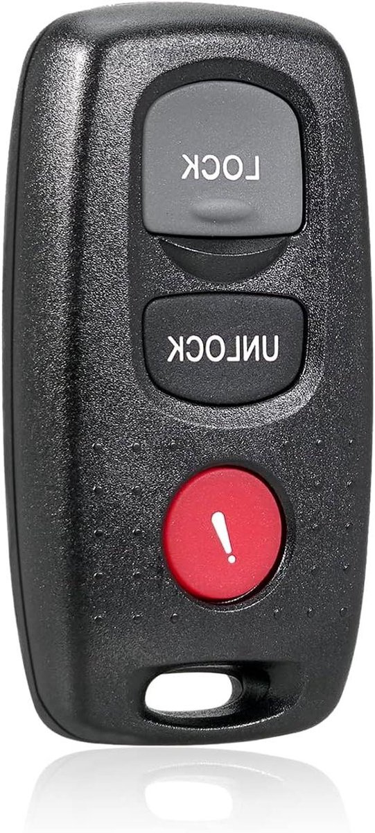 Provento - Afstandsbediening Auto Keyless Entry Vervanging Sleutelhanger - Nabijheid Smart Fob - Geschikt voor Mazda 3 2007-2008
