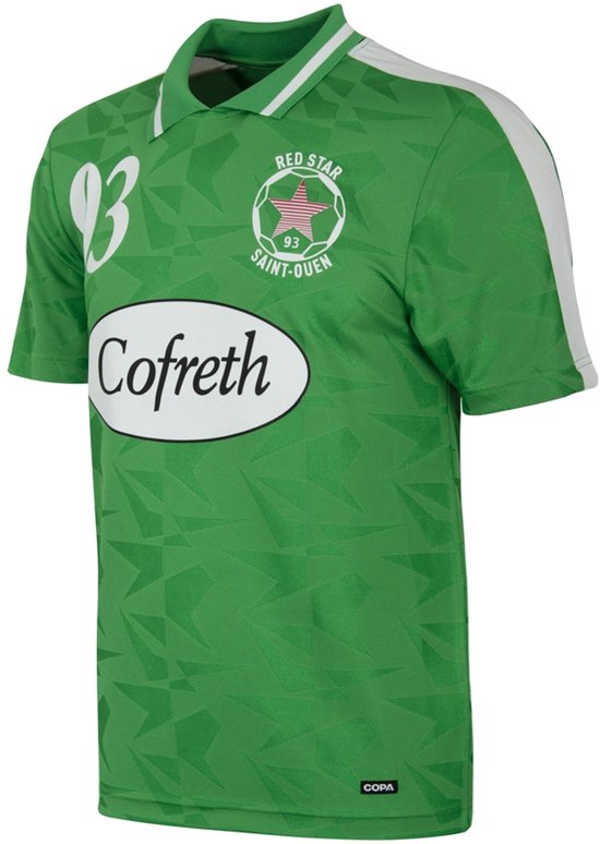 COPA - Red Star F.C. 1997/98 Maillot de Football Rétro - Hommes - Vert - L