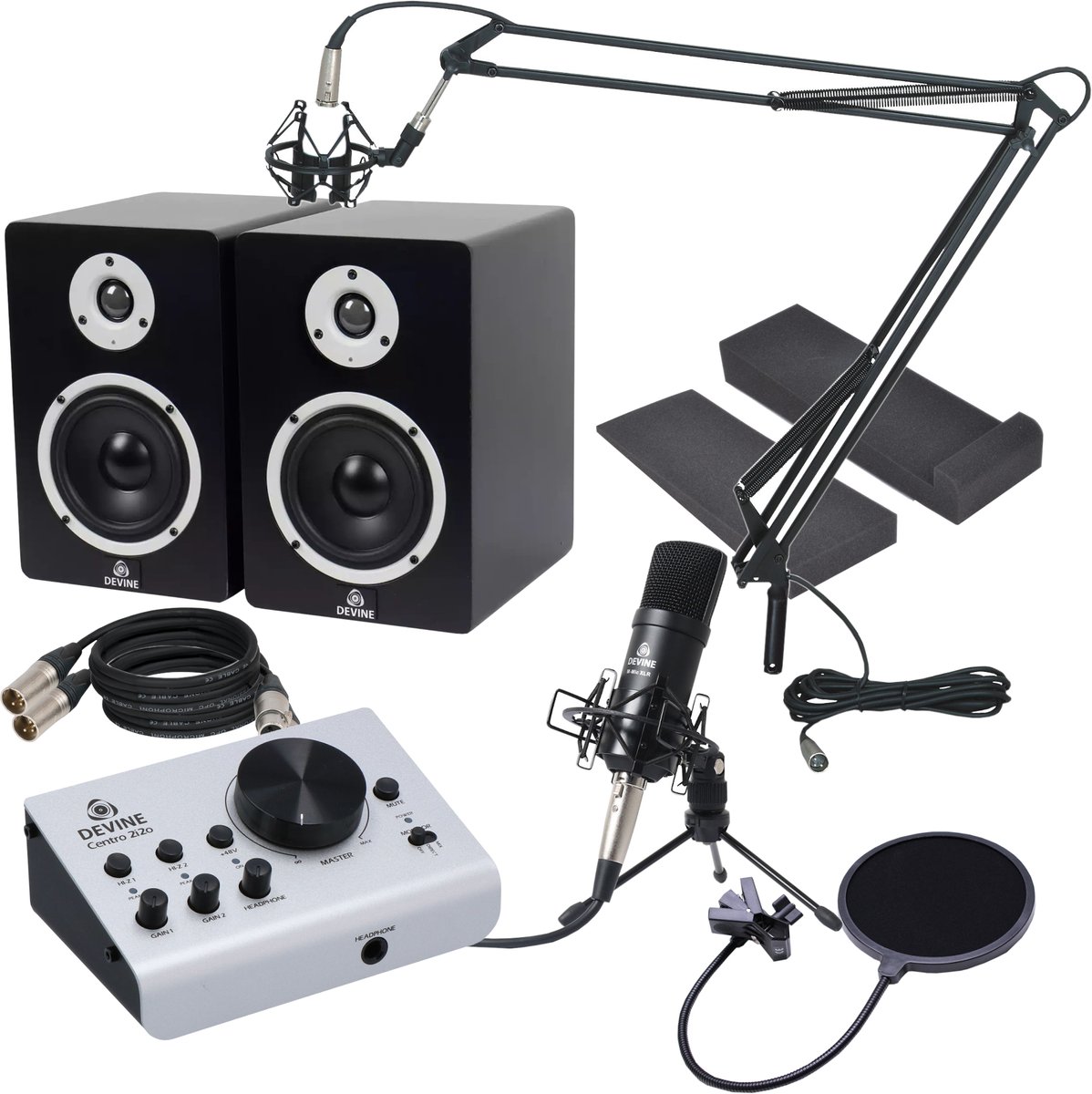 Devine Centro 2i2o podcast bundel