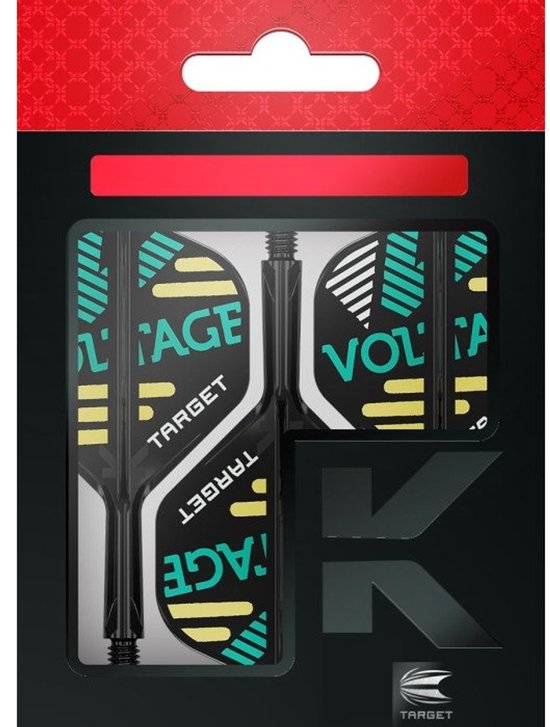 Target K-Flex Rob Cross NO2 - Dart Flights - Short van Target — afbeelding 4