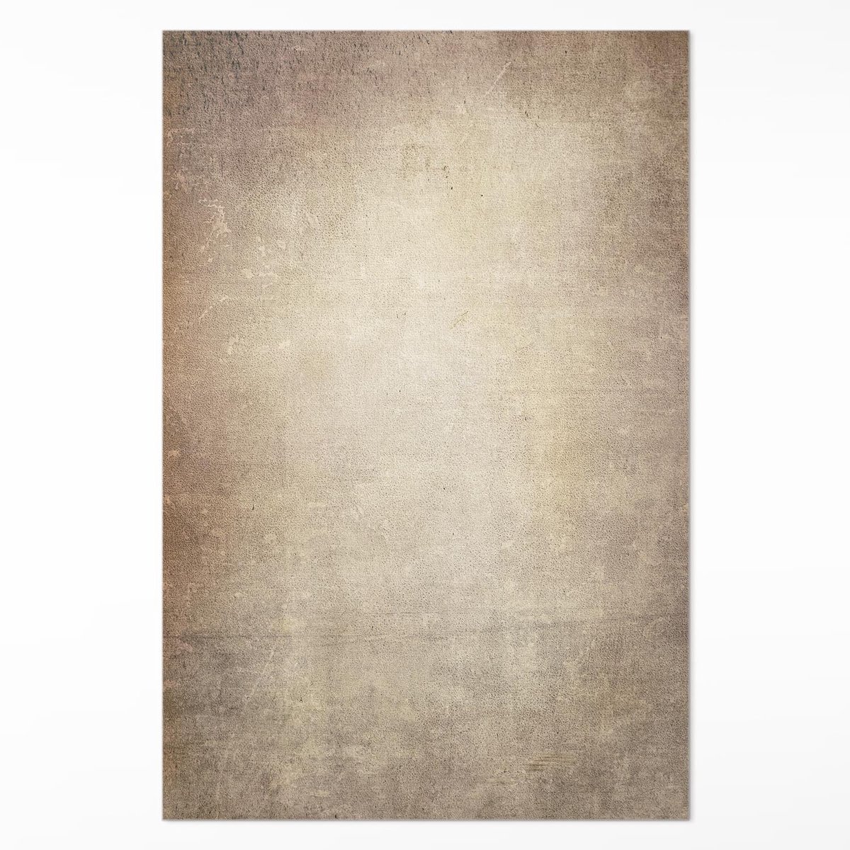 Wallfluent Vinyl Tapijt - Moderne Textuur Van Woestijnbeton PVC Vloer Mat - 80 x 120 cm - Rechthoek PVC Floor Mat - Bruin Vloerkleed Vinyl - Kantoortapijt - Woonkamertapijt