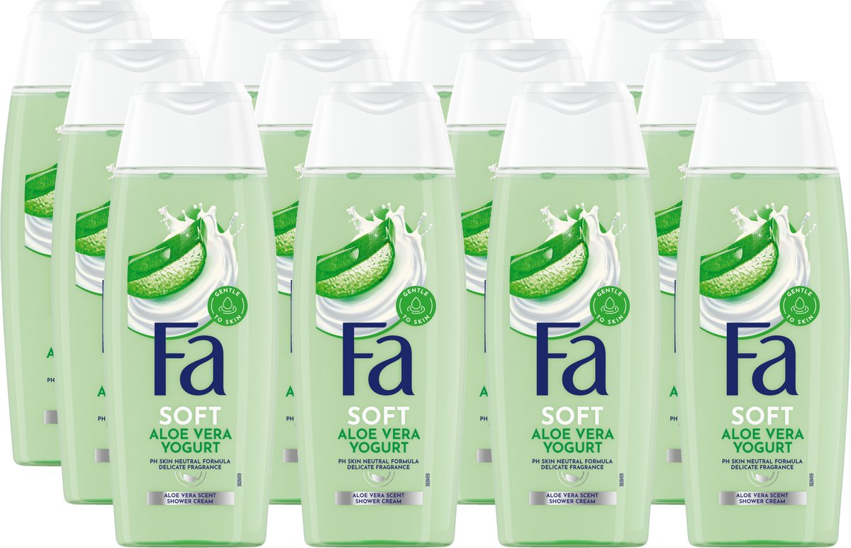 Fa Yoghurt Aloe Vera Douchegel 12x250ml - Voordeelverpakking