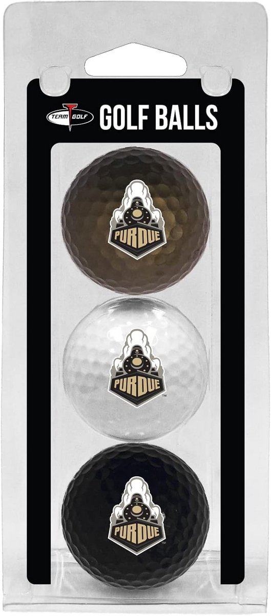 NCAA Golfballen 3-Pack Duurzame Gekleurde Teamopdruk — afbeelding 2