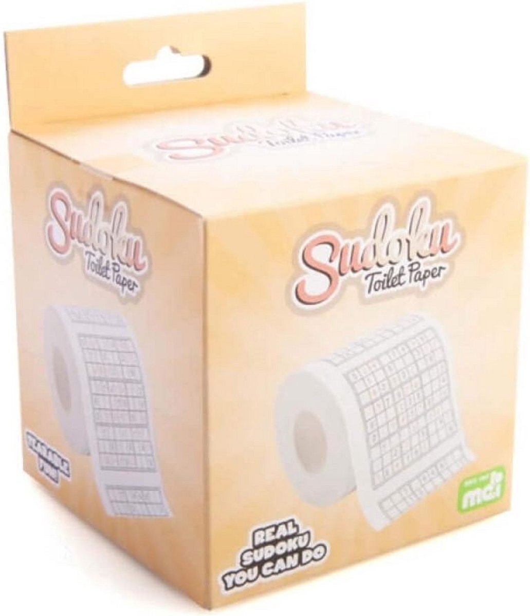 Sudoku Puzzel Toiletpapier Nieuwigheid Rol