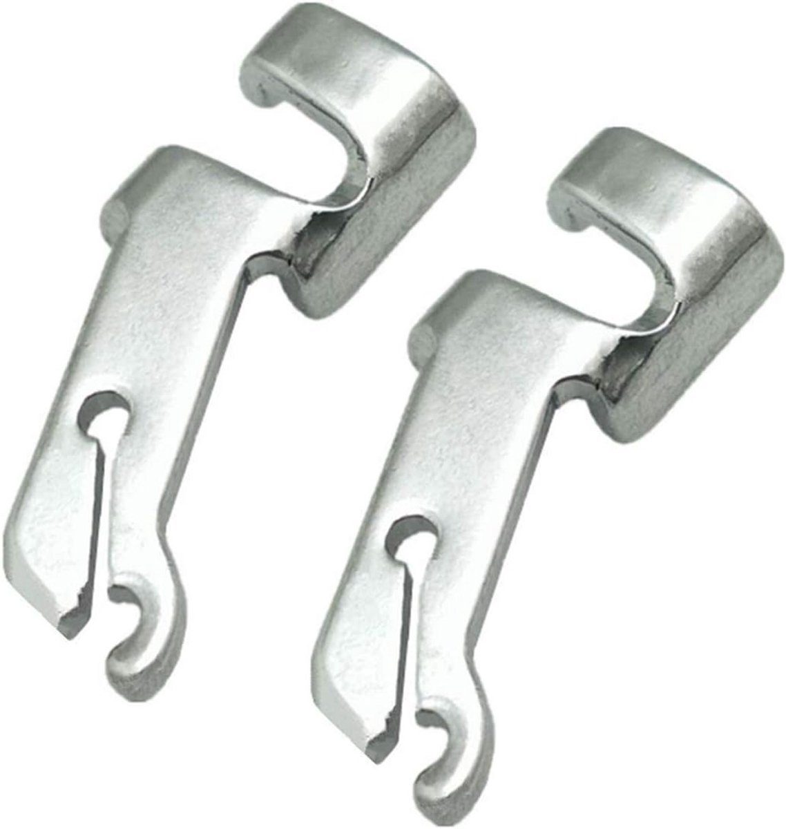 Voetstuk voor naaimachine met schuine as, 2 stuks, compatibel met diverse modellen