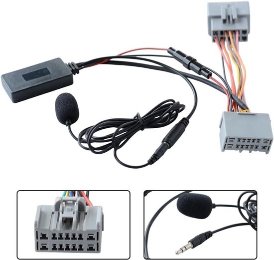 Draadloze Bluetooth 5.0 AUX Adapter Kabel voor Volvo Radio (C30, S60, XC90 etc.) — afbeelding 2