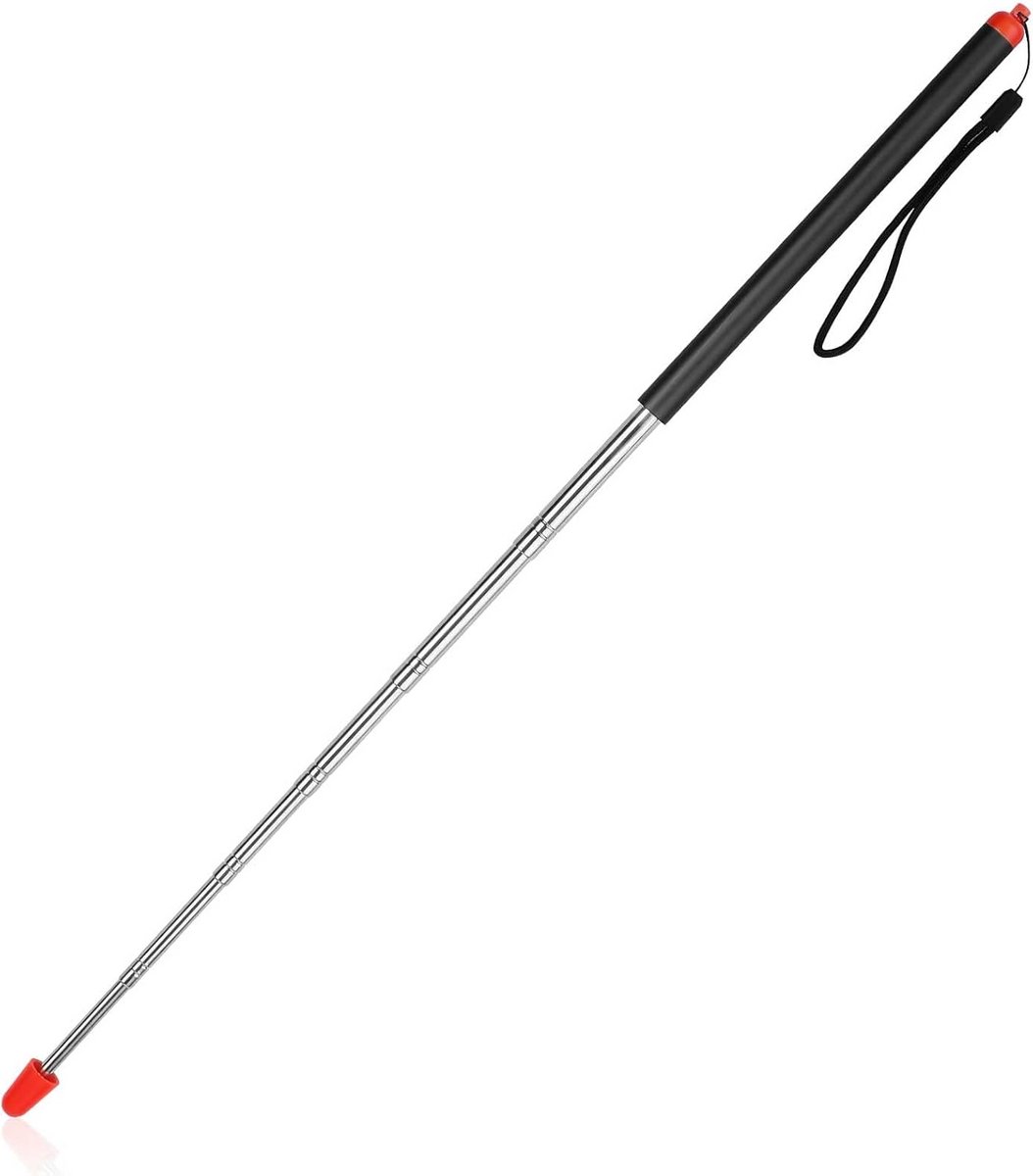 Uitschuifbare Lerarenwijzer 120cm - Telescopische Handgeleidestok voor Klaslokaal en Presentaties