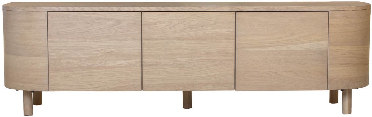 DÉJA Living Tv-meubel Torsby - Naturel Hout - 200x40x35cm