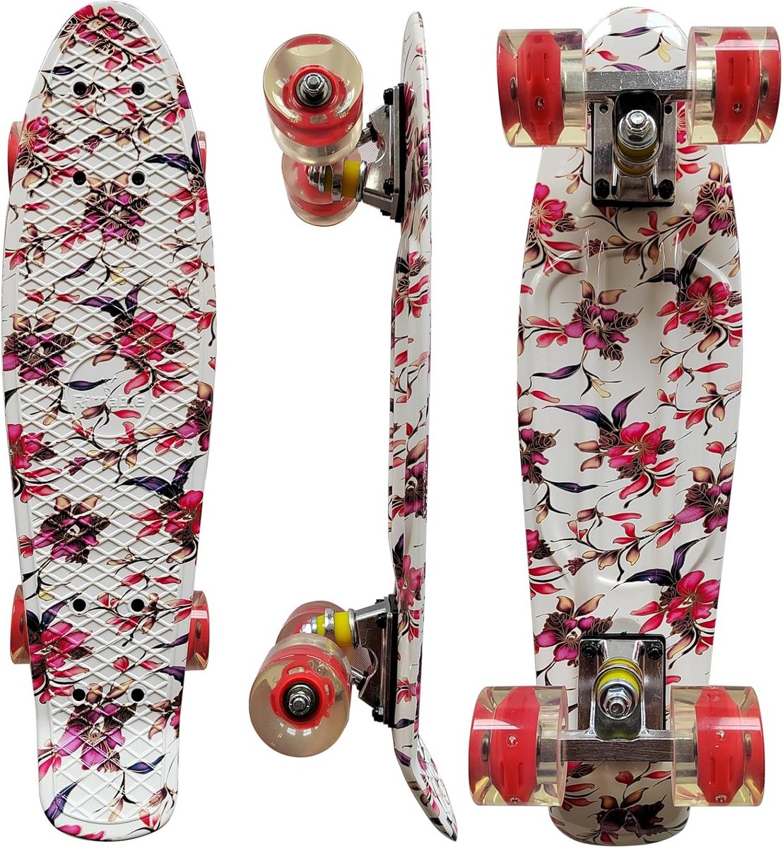 Compleet Skateboard 22 Inch Beginners en Kinderen Paars