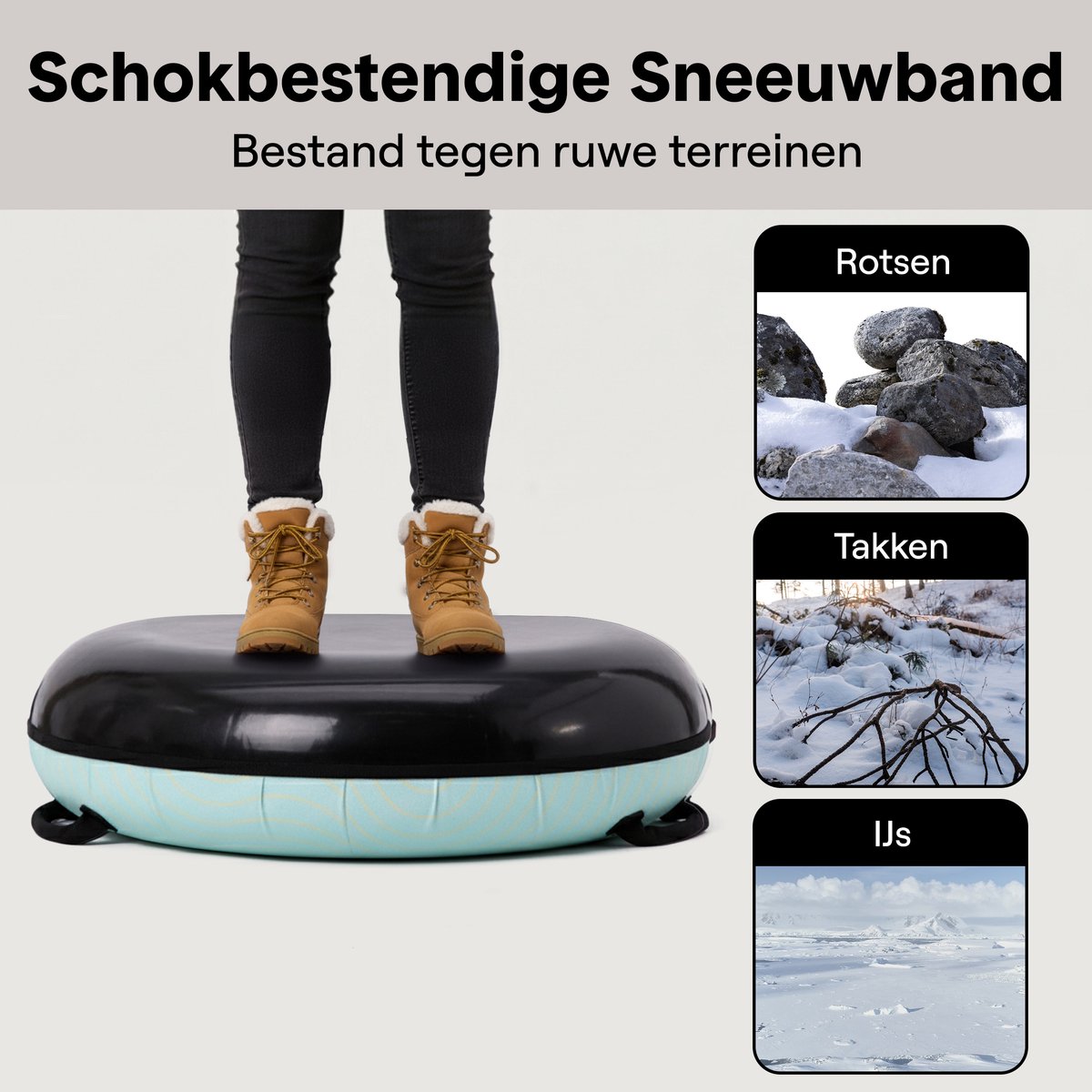 Pinguïn opblaasbare snow boogie slee - slee kopen? | Korting tot 61