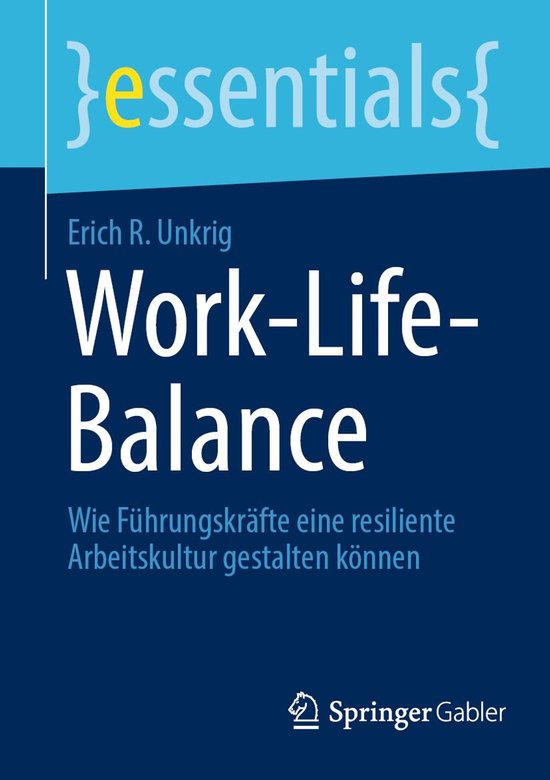 Business and Economics (German Language) - Work-Life-Balance - cover
