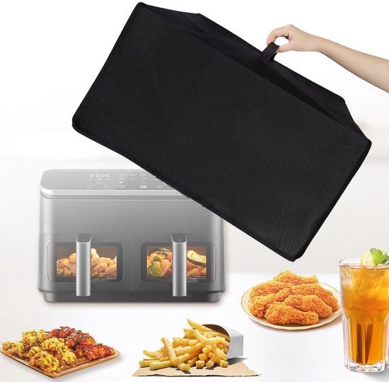 Staubschutz für Heißluftfritteuse, hergestellt aus wasser- und