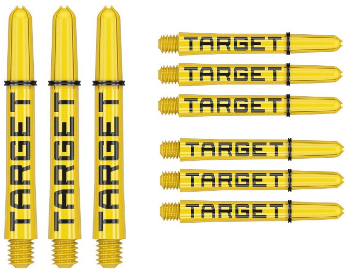 Target Pro Grip Tag 3 Set Yellow Black - Dart Shafts