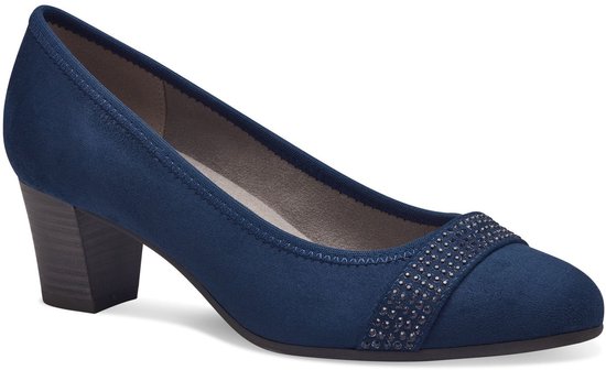 Jana Dames 8-22466-43 Pumps, zwart, 38 EU Breed