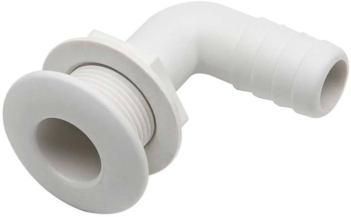 Can-sb Nylon Gebogen Doorvoer 5 Eenheden Transparant 3/4´´