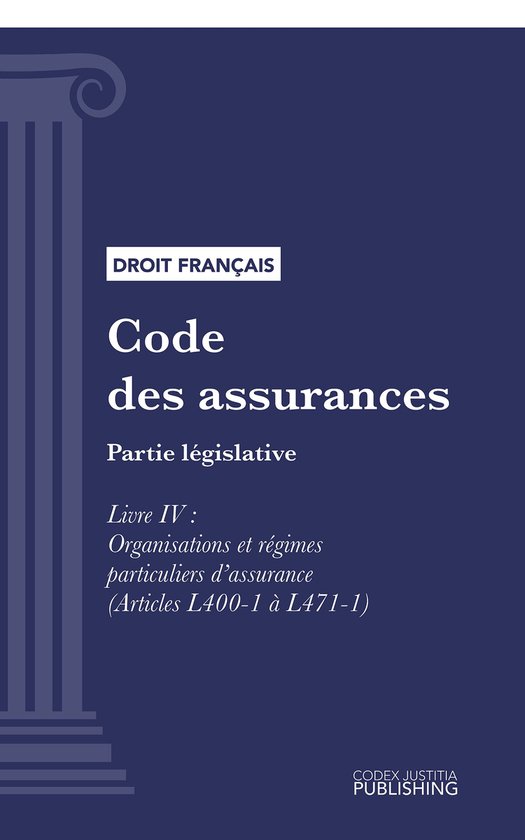 Code des assurances - cover