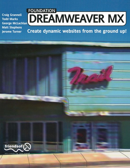 Foundation Dreamweaver MX - cover
