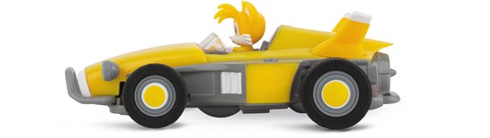 Carrera RC Auto Mini - Team Sonic Racing - Tails - Schaal 1:43 - 7,5cm RC Model Kant en Klaar van Carrera — afbeelding 5