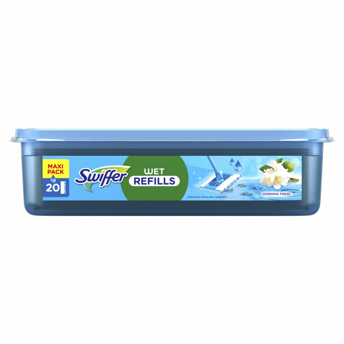 Swiffer - Vloerdoekjes – Morning Fresh – 20 doekjes - Voordeelverpakking - 12 stuks
