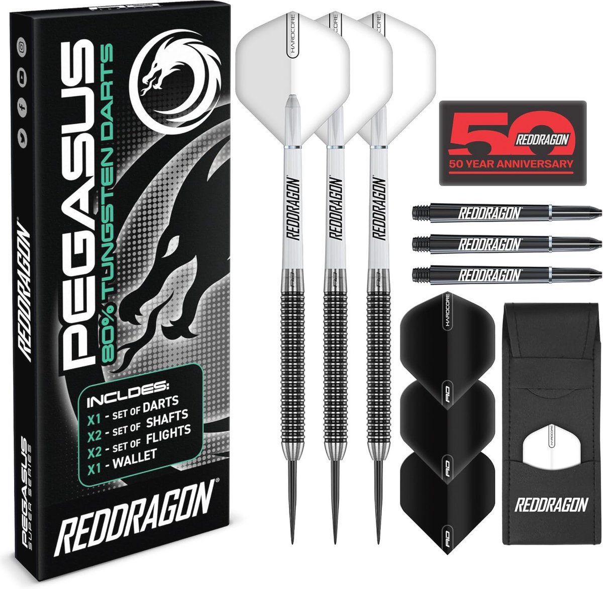 Professionele Tungsten Steel-Tip Dart Set - Perfecte Precisie en Controle - Diverse Gewichten