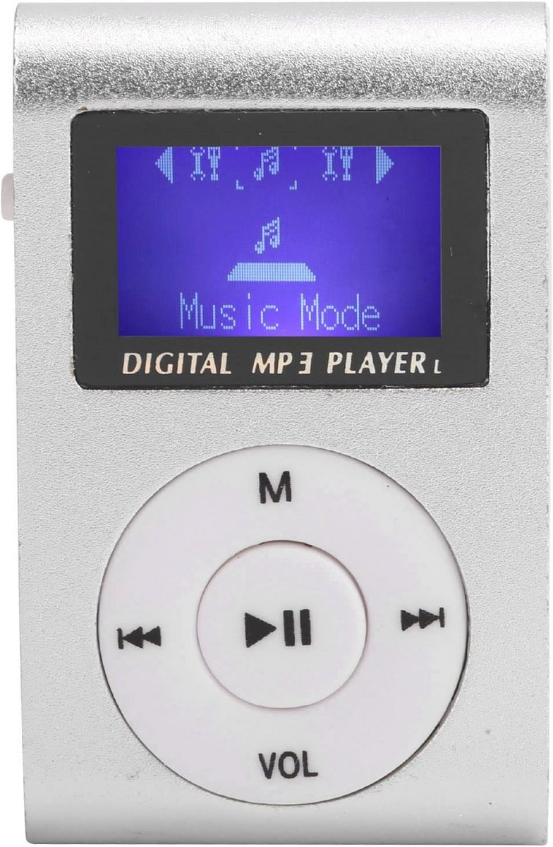 Draagbare Mini MP3 Speler met LCD-scherm - HiFi Sound en Ondersteuning tot 32GB