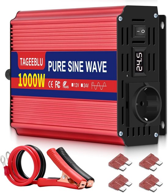 Vind omvormer 12v 230v 500w op - april 2026