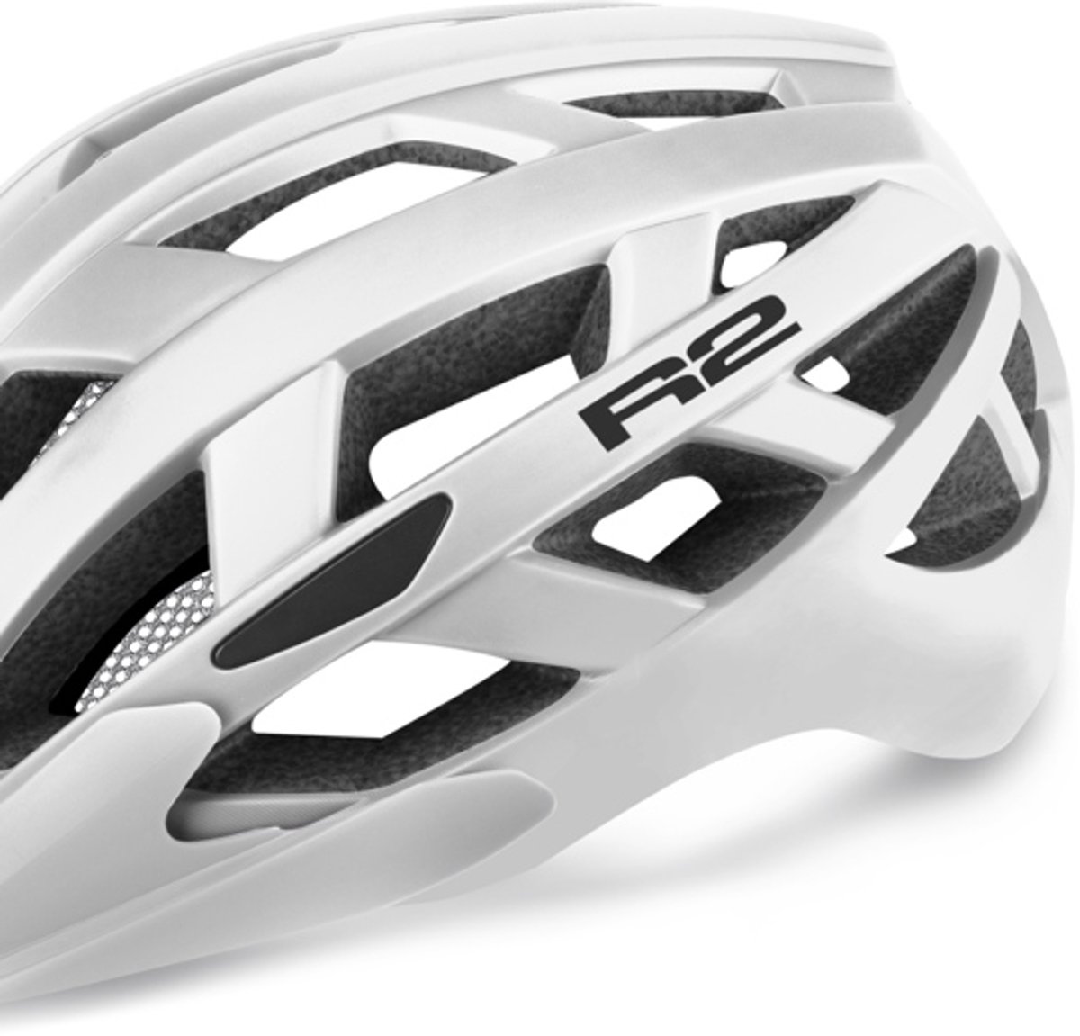 R2 fietshelm Lumen - in-mold technologie - Wit