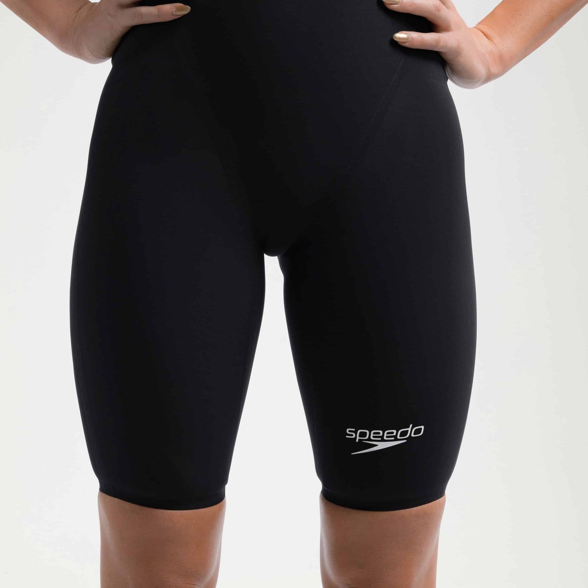 Speedo Wedstrijdbadpak Fastskin LZR Pure Valor 2.0 Open Rug Zwart — afbeelding 10