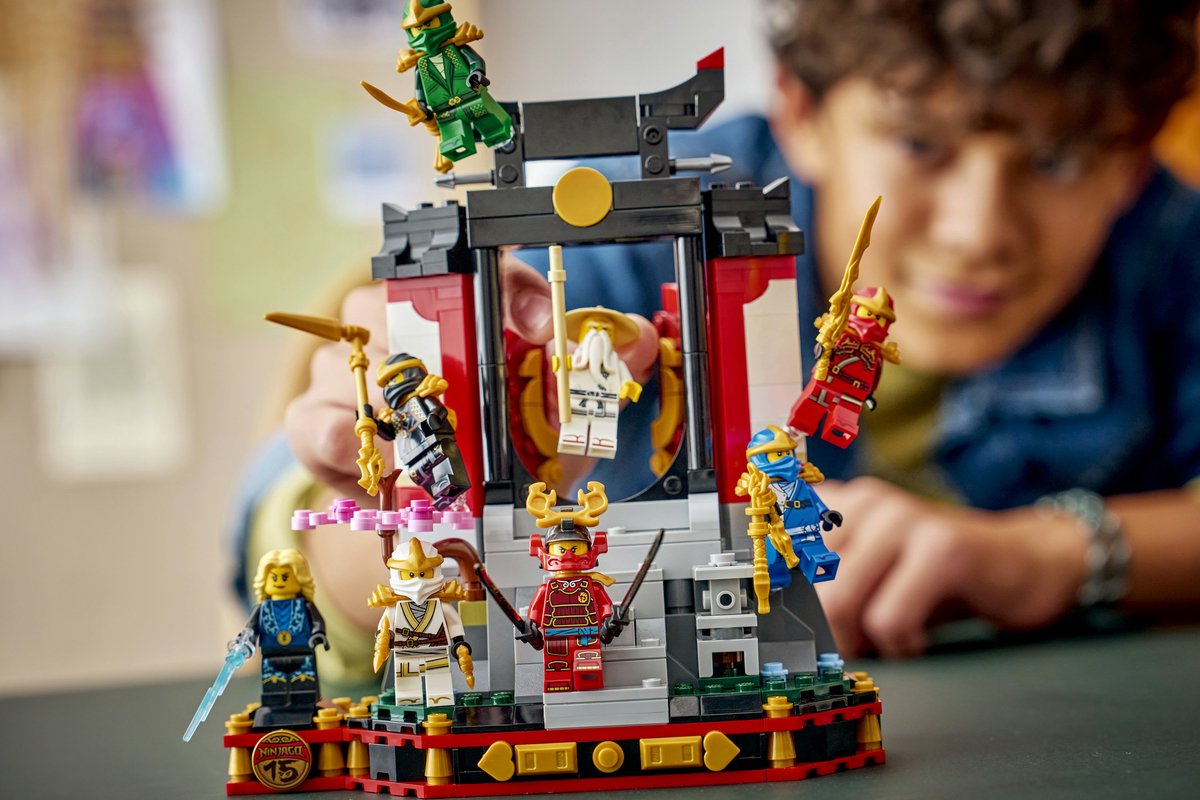 LEGO NINJAGO - 15-Jarig Jubileum: Display met Ninjapersonages - 71866 — afbeelding 7