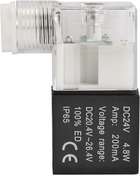 Elektrische pneumatische magneetventielspoel DC24V voor 4V210 3V210-serie — afbeelding 5