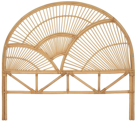 Tête de lit de 140 cm - Rotin - Naturel - EFELA L 145 cm x H 130 cm x P 4 cm
