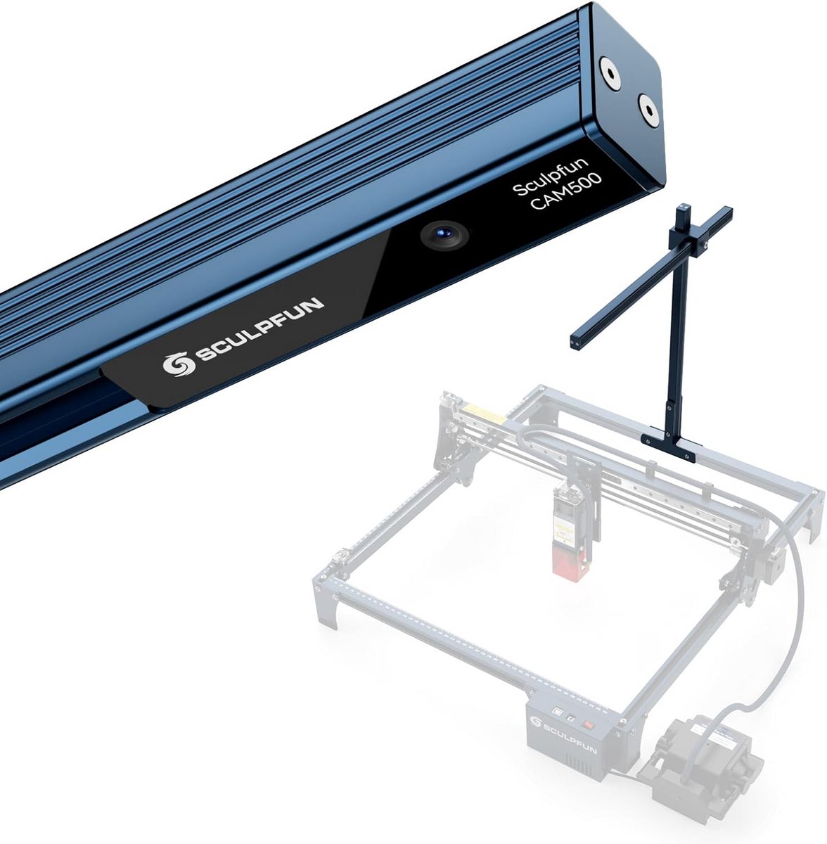 Laser Graveermachine Camera 5MP HD voor Nauwkeurige Positionering en Batch Graveren