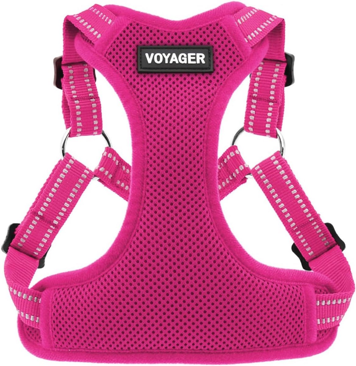 Verstelbare Hondenharnas voor Kleine en Middelgrote Honden - Fuchsia, X-Small